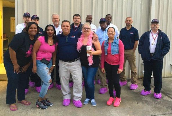 Arrow Exterminators goes Pink to kick off the #ArrowCares campaign for Breast Cancer Awareness!  bit.ly/ArrowCares