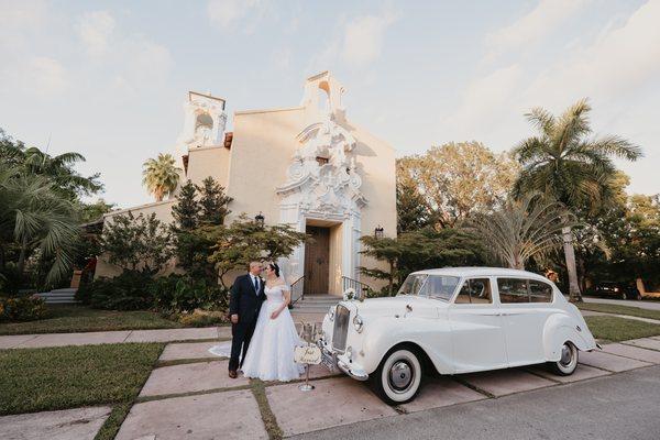 Miami Wedding Classic Car