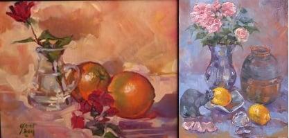 Still Life's - Oil on Canvas