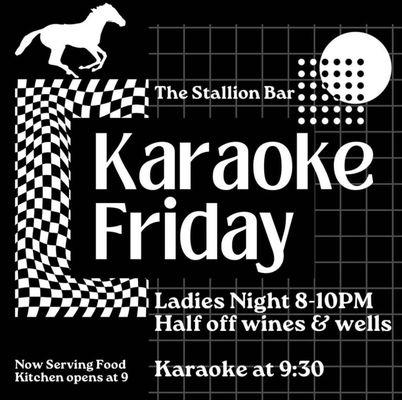 Friday karaoke