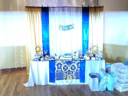 Prince theme baby Shower