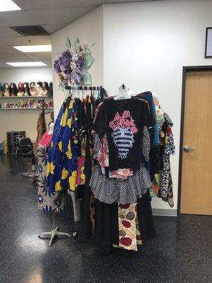 Beautiful clothes for sale.