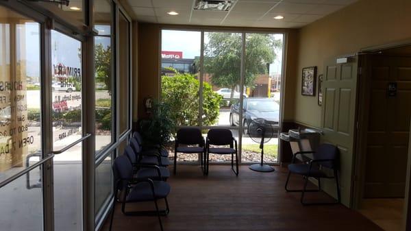 Riverview location  Waiting room