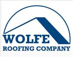 Wolfe Roofing Company logo