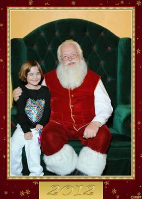 KK and father Christmas