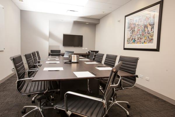 Large meeting rooms available at our 1180 Avenue of the Americas location