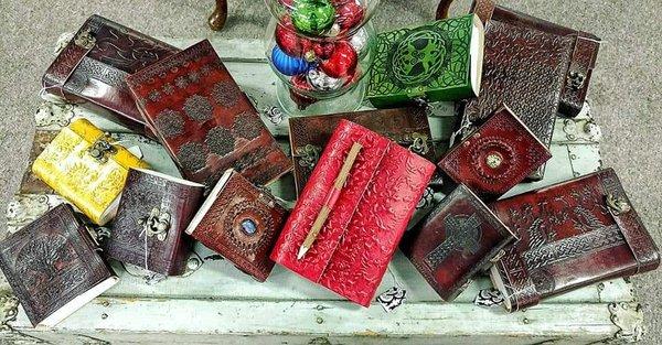 Leather Journals with Handmade Cotton Paper