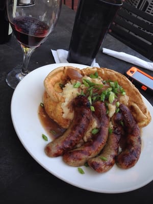 Bangers and mash