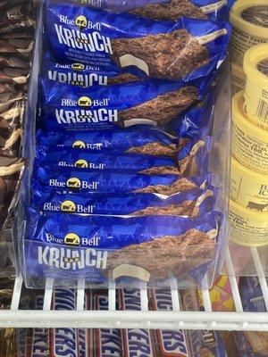 Krunch Bars - never knew Blue Bell did anything except pints!