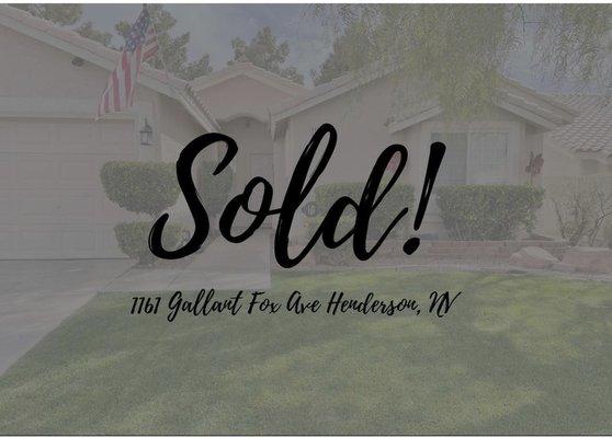 SOLD!