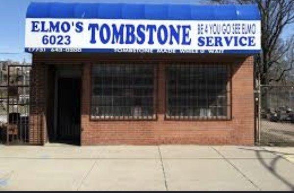 Elmo's Tombstone Service