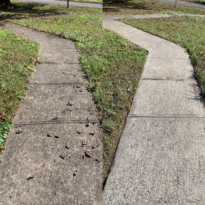 Walkway Pressure Washing