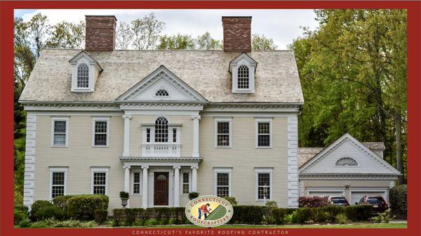 Architectural Asphalt shingles on a Madison residence.