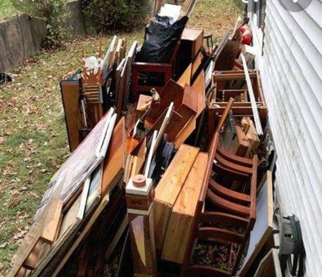 Junk removal job 10/05