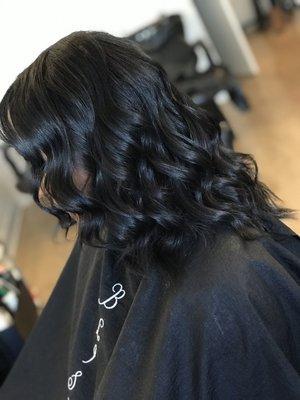 Silk press X Wave Curl