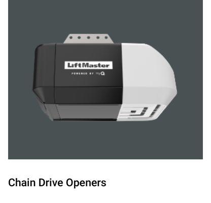 Chain drive LiftMaster opener