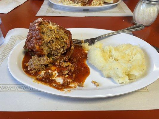 Special stuffed pepper dinner