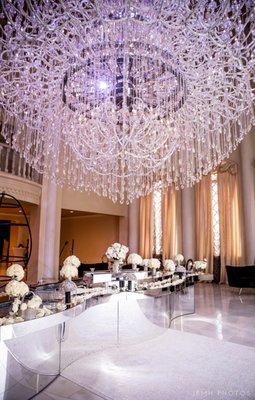 stunning luxurious wedding