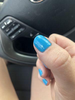 bad nail job