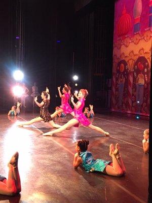 Chinese dancers