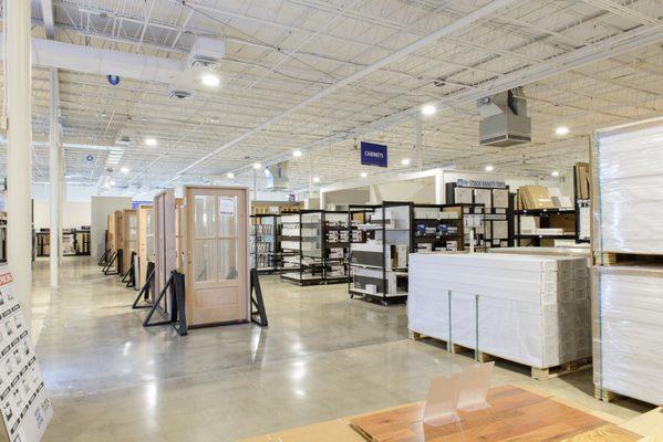 Door displays inside Super Home Center - Bowling Green, Kentucky