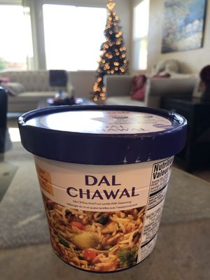 Instant Dal Chawal aka Rice and Lentils. Ready in 10 minutes.  2/5 stars. Ok to try one time.