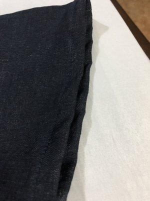 Uneven hem