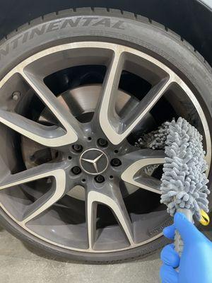 Wheel Cleaning