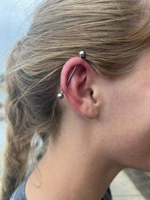 Industrial piercing