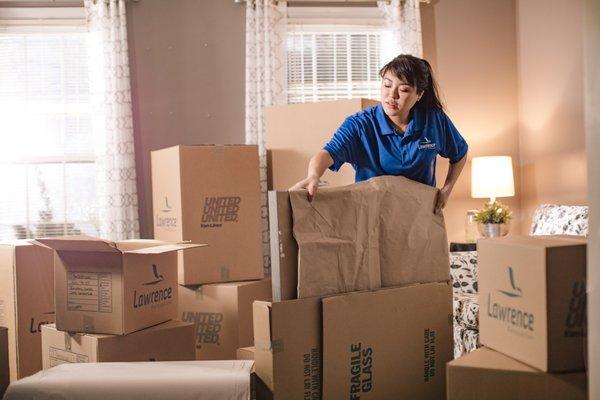 Our skilled movers will carefully pack your belongings so that they arrive in their original condition.