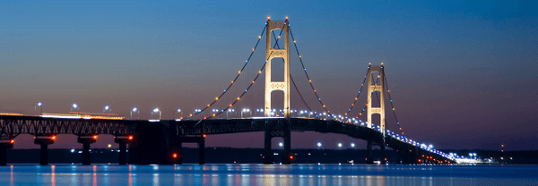 Mackinac Bridge Lighting