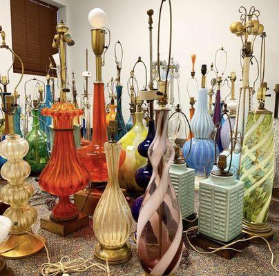 Mid Century Lamps