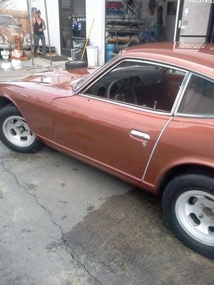 1974 Datsun 260 Z. New paint, texture removal and detail.