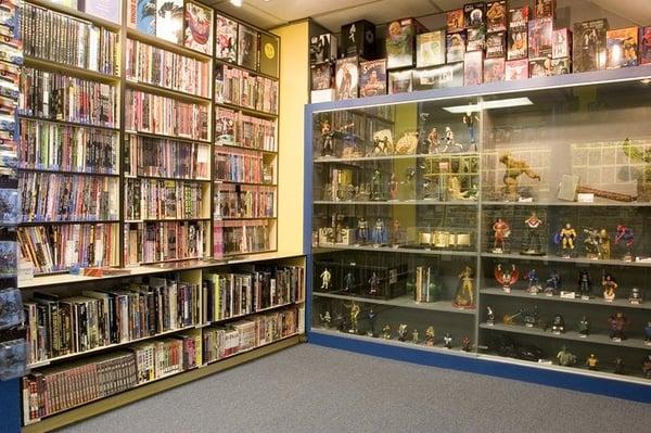 Over 1700 Graphic Novels to choose from!