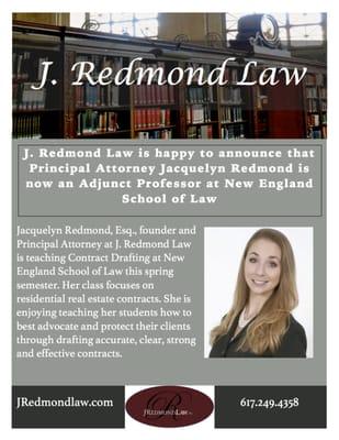 Jacquelyn Redmond adjunct professor