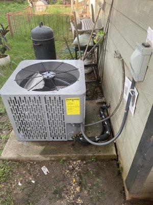 New heat pump installation!!