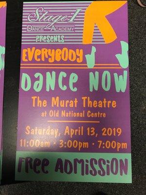 Exciting dance event!