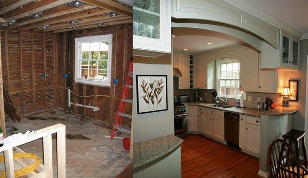 Kitchen Restoration Before & After