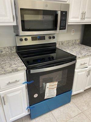 Oven Installation.