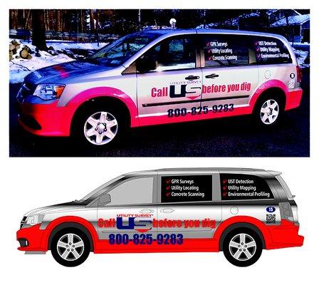 Vehicle Wrap Design