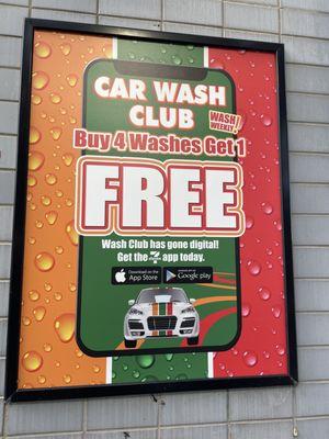 NOWHERE does it read you have to turn in a specific receipt (of the 2 they give you) to claim your free 5th wash.