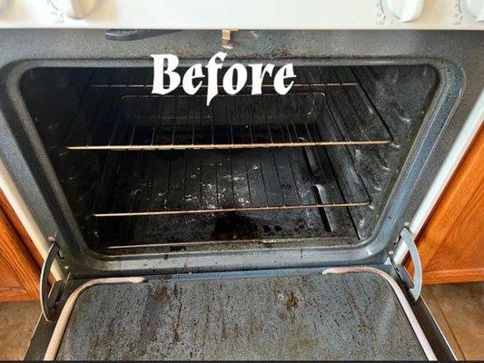 This oven had never been cleaned