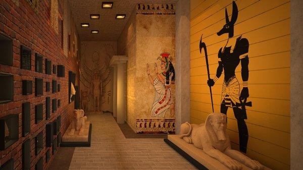 The Pharaoh’s House will feature Egyptian-themed inflatables, games, contest and rides.