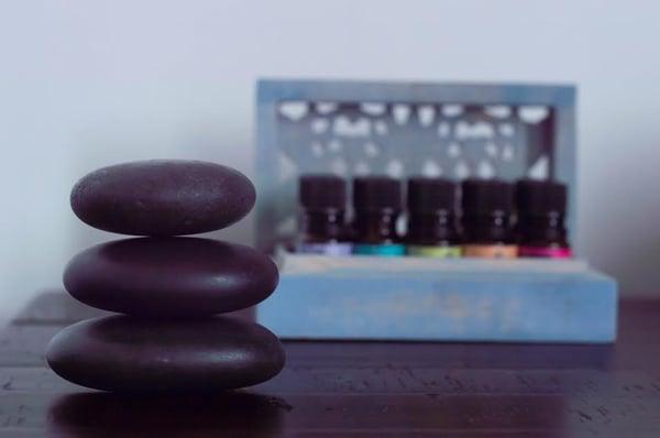 Hot stone massage at Revitalize Massage