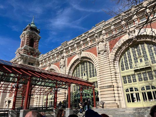 Ellis island museum entrance