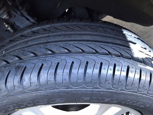 4 New Good Year tires 205-60-R16 for $300 Cash. Best deal around