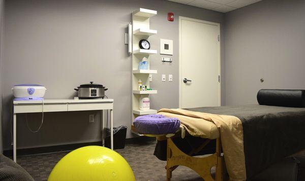 1 of 2 Massage Therapy Rooms Available