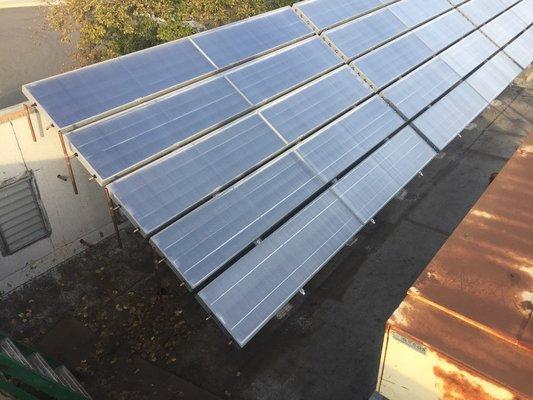 Commercial Solar Water Heating Systems