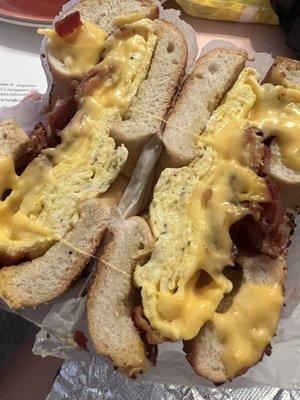 Bacon egg and cheese