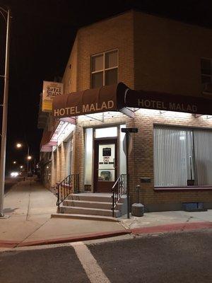 Hotel Malad, downtown Malad Idaho